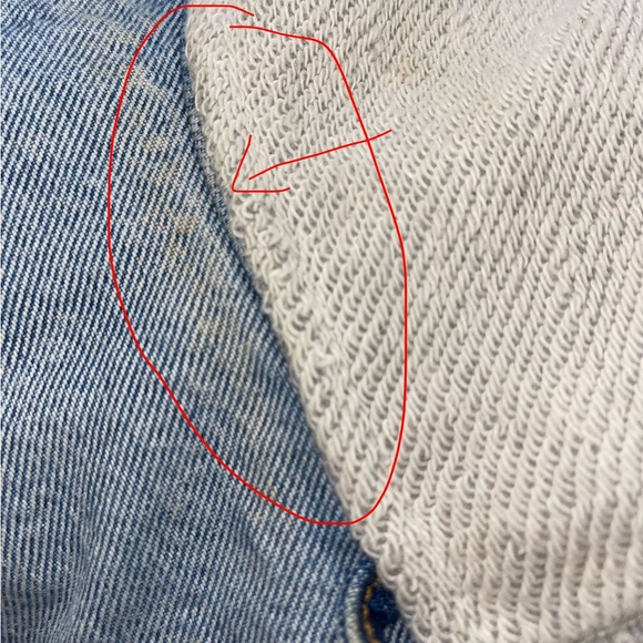 Free people (we are the free) denim Hooded Jacket - Picture 8 of 9